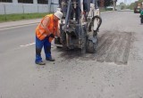 Калужские дорожники отчитались по ямочному ремонту 