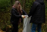 В Калуге волонтеры очистили два памятника природы от мусора