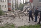 В Белгороде обломки ракеты упали в жилом квартале