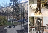 В Калуге готовится к открытию скульптура "Поцелуи"