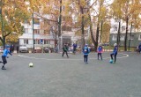 15 октября в микрорайоне Малинники открылась новая футбольная площадка