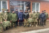 Калужским мобилизованным привезли в Ногинск комплекты теплой одежды, снаряжения и оборудования