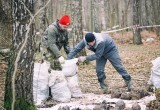 В калужском лесу поисковики нашли массовые захоронения погибших красноармейцев