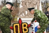 В Калуге открыли памятник пограничникам