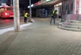 За ночь на улицы Калуги коммунальщики высыпали 216 тонн пескосоли и реагентов 