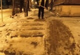Дмитрий Денисов проверил уборку снега с улиц города