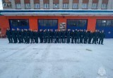 Сорок курсантов прошли испытания и пополнили пожарное братство калужских спасателей