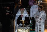 Более 30 человек окунулись в прорубь на Яченском водохранилище