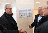 Владислав Шапша осмотрел стройки будущих школ в микрорайонах Байконур и Кубяка