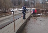 На Севере Калуги вода затопила мосты