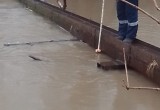 На Севере Калуги вода затопила мосты