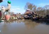 В Калужской области река подтопила "Вихляндию"