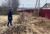 Жители деревни в Калуге остались без дорог после работы газовщиков