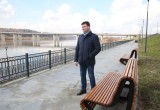 Глава городского самоуправления проверил состояние набережной Оки