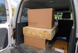 Калужская область отправила в Первомайск новую партию гуманитарного груза