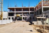 В поликлинике на Правом берегу приступили к строительству 2 и 3 этажей