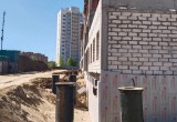 В поликлинике на Правом берегу приступили к строительству 2 и 3 этажей