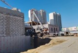 В поликлинике на Правом берегу приступили к строительству 2 и 3 этажей