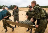 В Калуге на военном полигоне проходят тематические игры для школьников и студентов