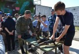 В Калуге на военном полигоне проходят тематические игры для школьников и студентов