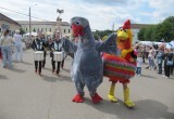 В Калужской области прошел семейный фестиваль "Петухи и гуси в городе Тарусе"