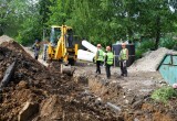 На маршруте объезда Синих мостов организуют временную остановку транспорта