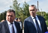 Губернатор поручил ускорить строительство социальных объектов Кочковского района