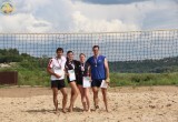 В Калуге прошел открытый Mixed-турнир по волейболу на песке 4х4