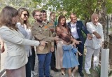 В Калуге открылась скульптура третьего малыша-космонавтика