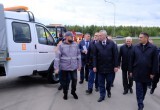Губернатор Андрей Травников открыл движение по путепроводу на второй транспортной развязке Восточного обхода Новосибирска