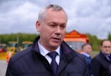 Губернатор Андрей Травников открыл движение по путепроводу на второй транспортной развязке Восточного обхода Новосибирска