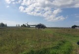 Калужскую область с вертолета ВКС окропили святой водой