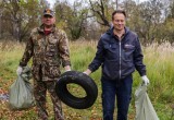 Волонтеры убрали мусор с территории трех памятников природы в Калуге 