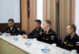 Руководство города встретилось с экипажем подводной лодки "Калуга"