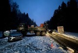 В Калужской области при столкновении с грузовиком погиб водитель "Киа Рио"