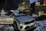 В Калужской области при столкновении с грузовиком погиб водитель "Киа Рио"
