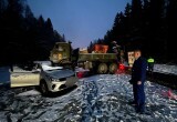 В Калужской области при столкновении с грузовиком погиб водитель "Киа Рио"