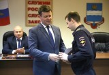 Глава городского самоуправления поздравил сотрудников полиции