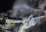 В Калужской области в BMW заживо сгорели мужчина и девочка-подросток