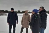 В Калуге готовят территорию для спортивной акции "Лыжня России" 2024