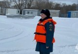 Спасатели проверили безопасность льда на Яченском водохранилище