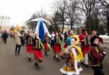 В Калуге на Театральной площади с размахом отметили Масленицу