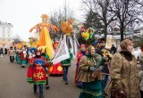 В Калуге на Театральной площади с размахом отметили Масленицу