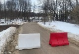 В пригороде Калуги перекрыто движение транспорта из-за подтопления моста