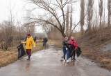 На Яченском водохранилище в Калуге прошел субботник