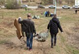 С территории калужских памятников природы волонтеры вывезли 160 мешков мусора