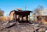 В Калуге дача сгорела дотла из-за неисправности электропроводки