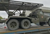 В Калугу привезли нашумевшее оружие Победы - миномёт "Катюша"