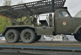 В Калугу привезли нашумевшее оружие Победы - миномёт "Катюша"