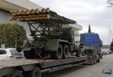 В Калугу привезли нашумевшее оружие Победы - миномёт "Катюша"